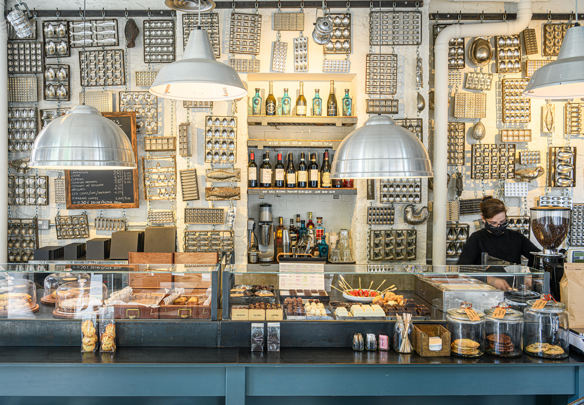 The Italian Bear Chocolate shop in Fitzrovia
