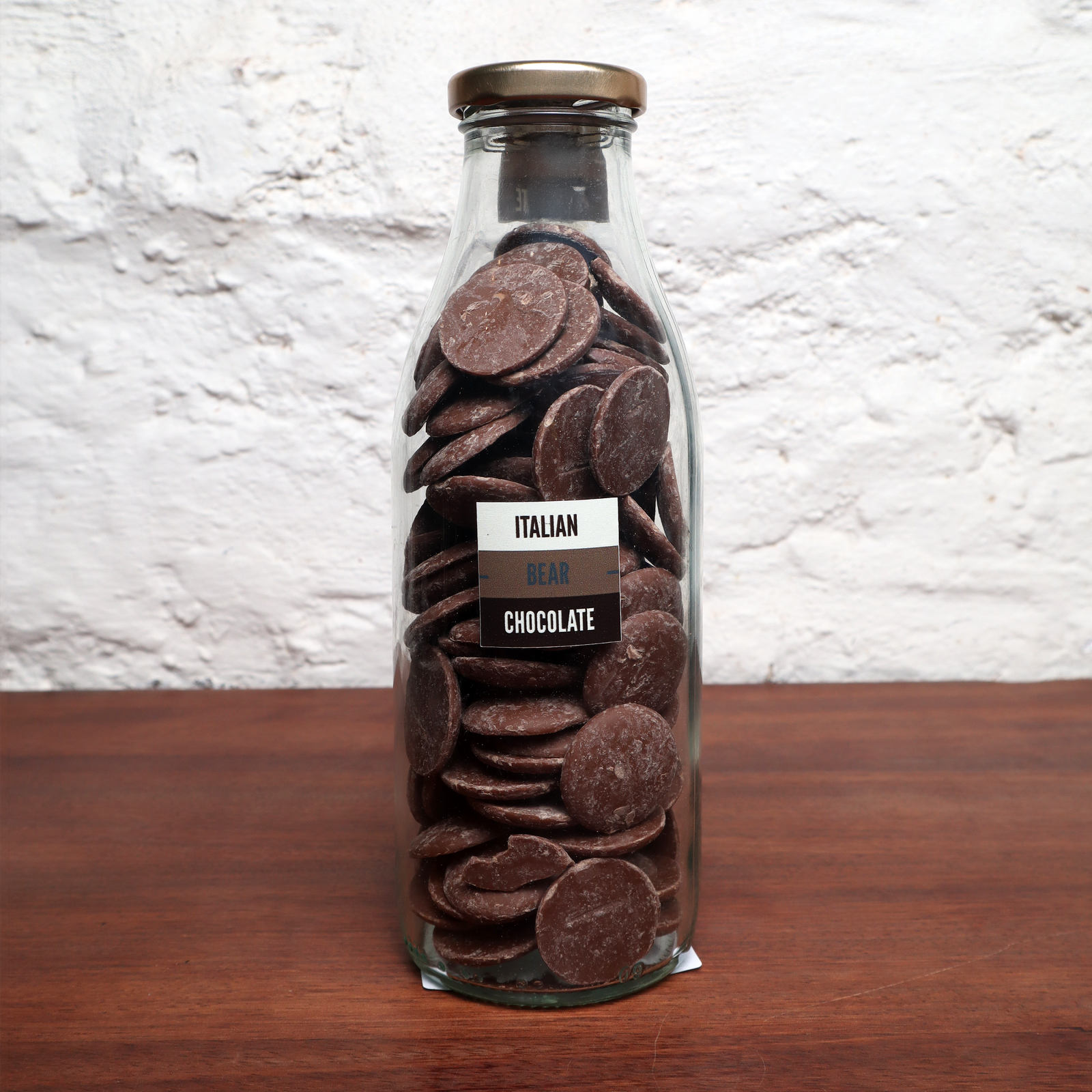 Chocolate Callets Bottles 300g