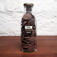 Chocolate Callets Bottles 300g