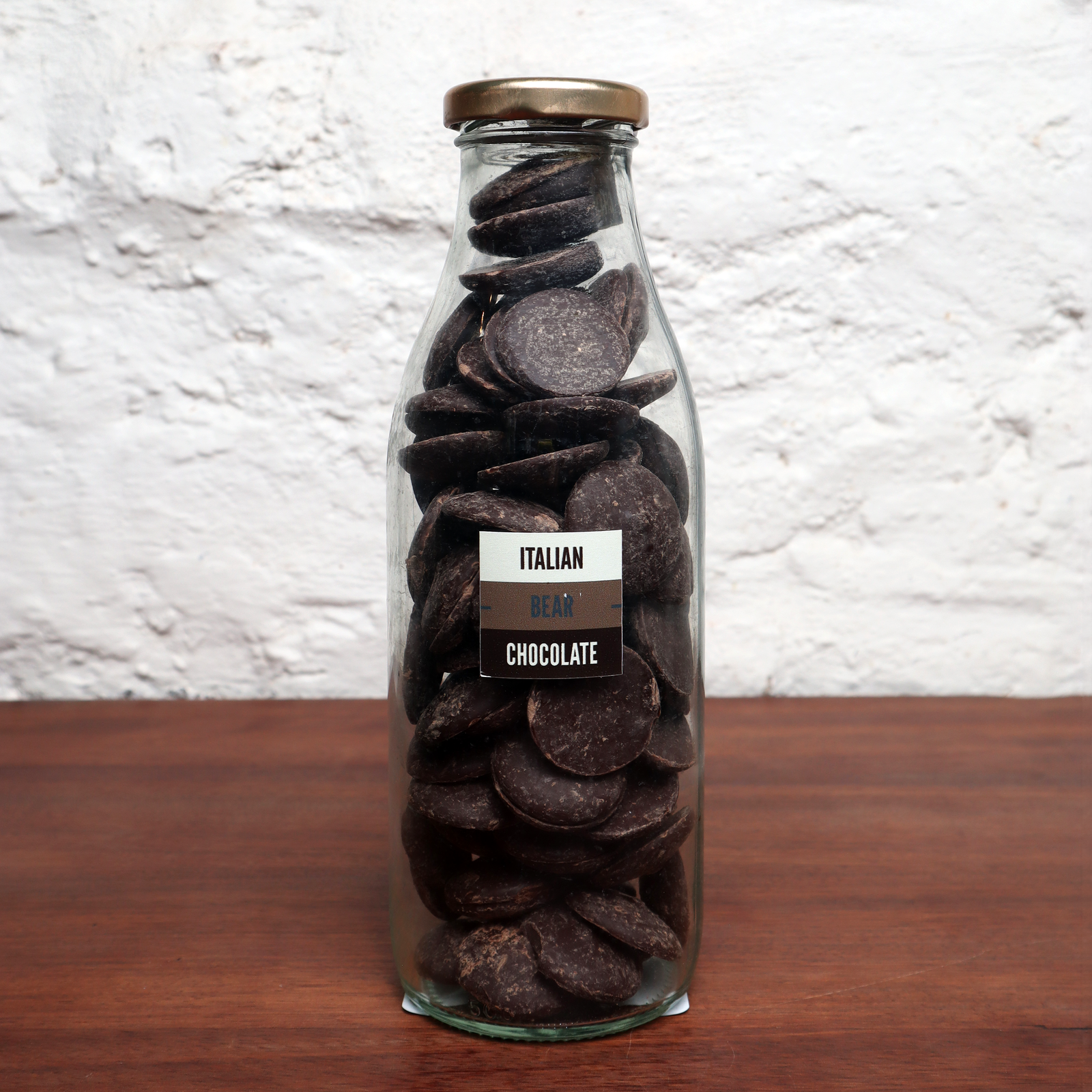 Chocolate Callets Bottles 300g