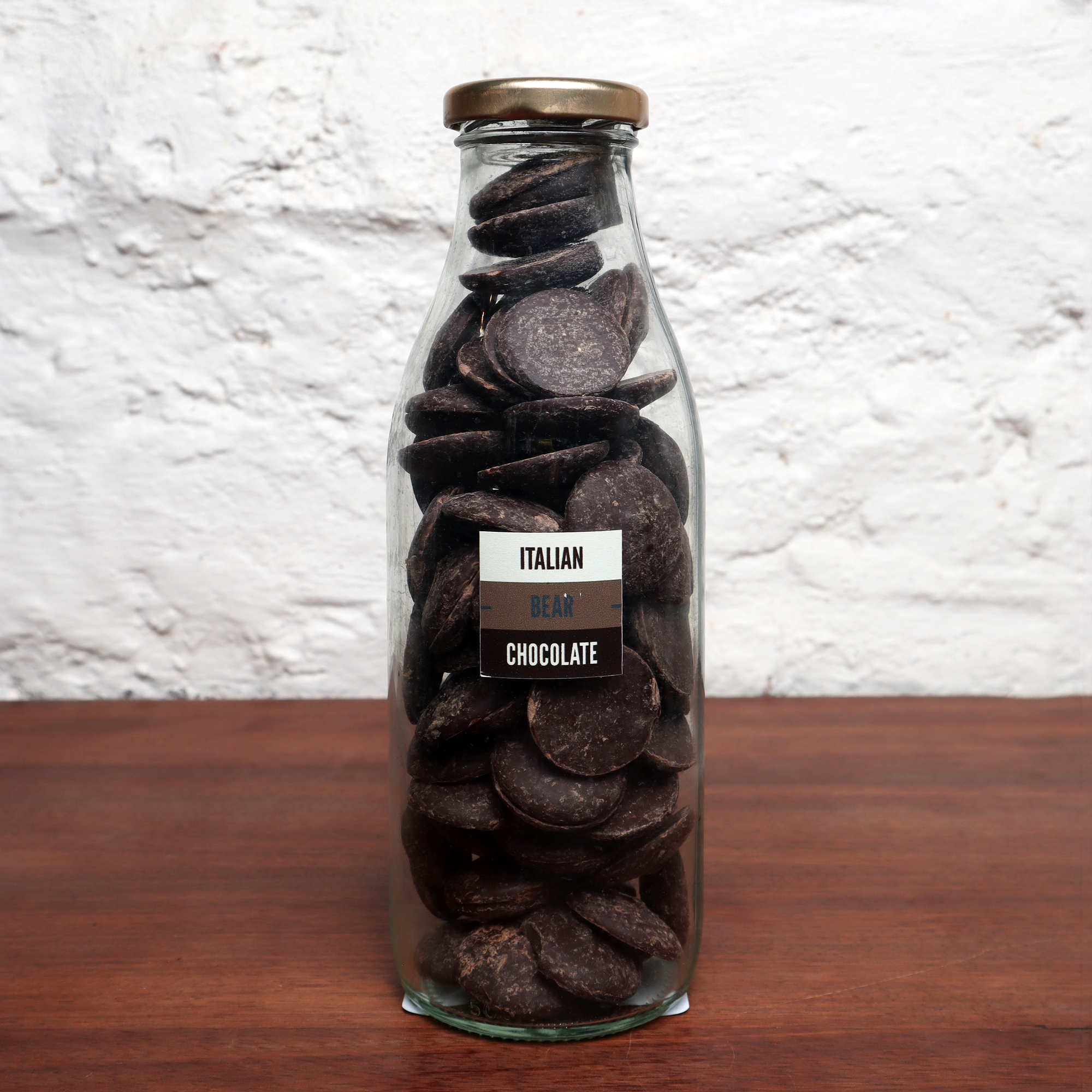 Chocolate Callets Bottles 300g
