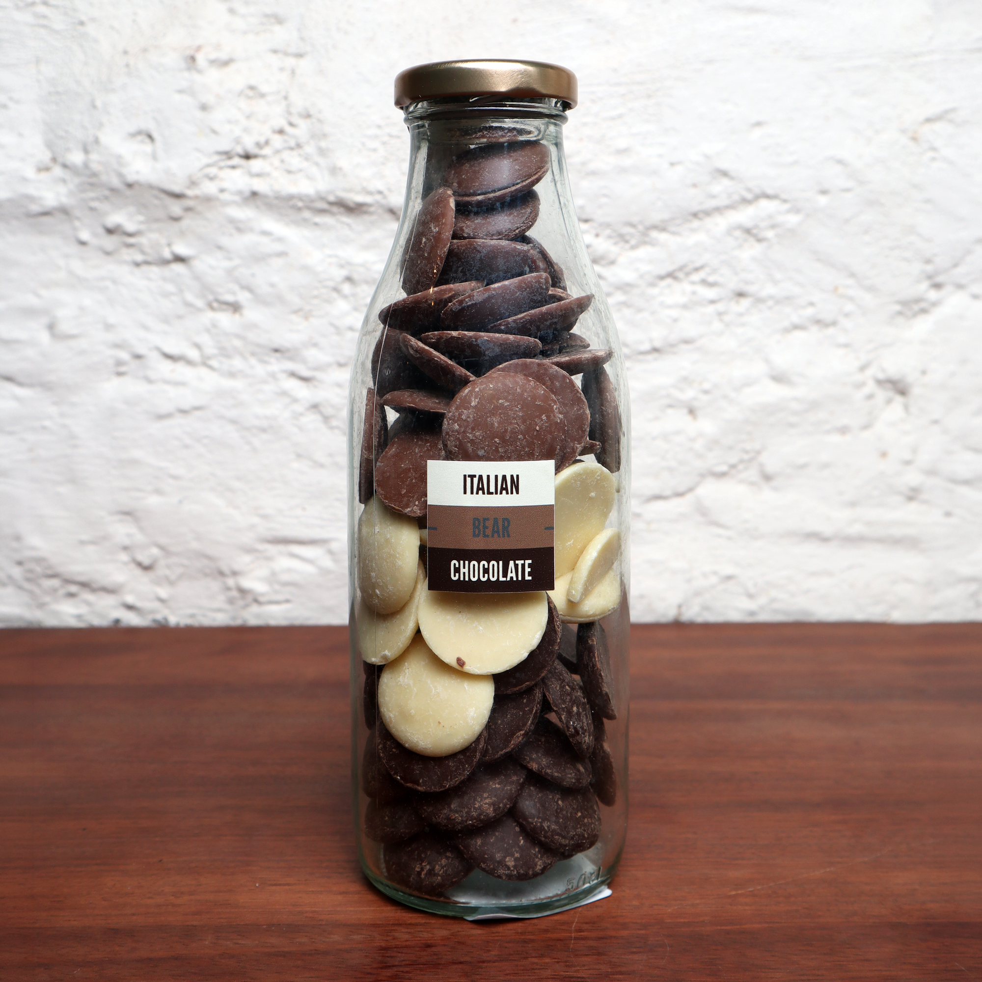 Chocolate Callets Bottles 300g