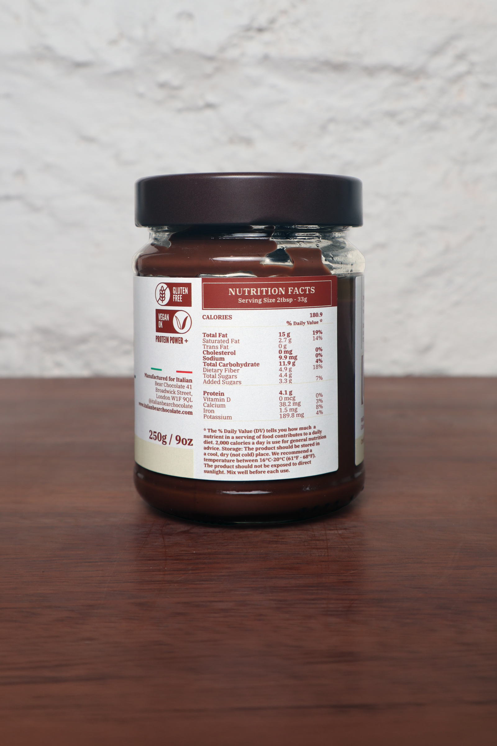 Gianduja Spread 250g