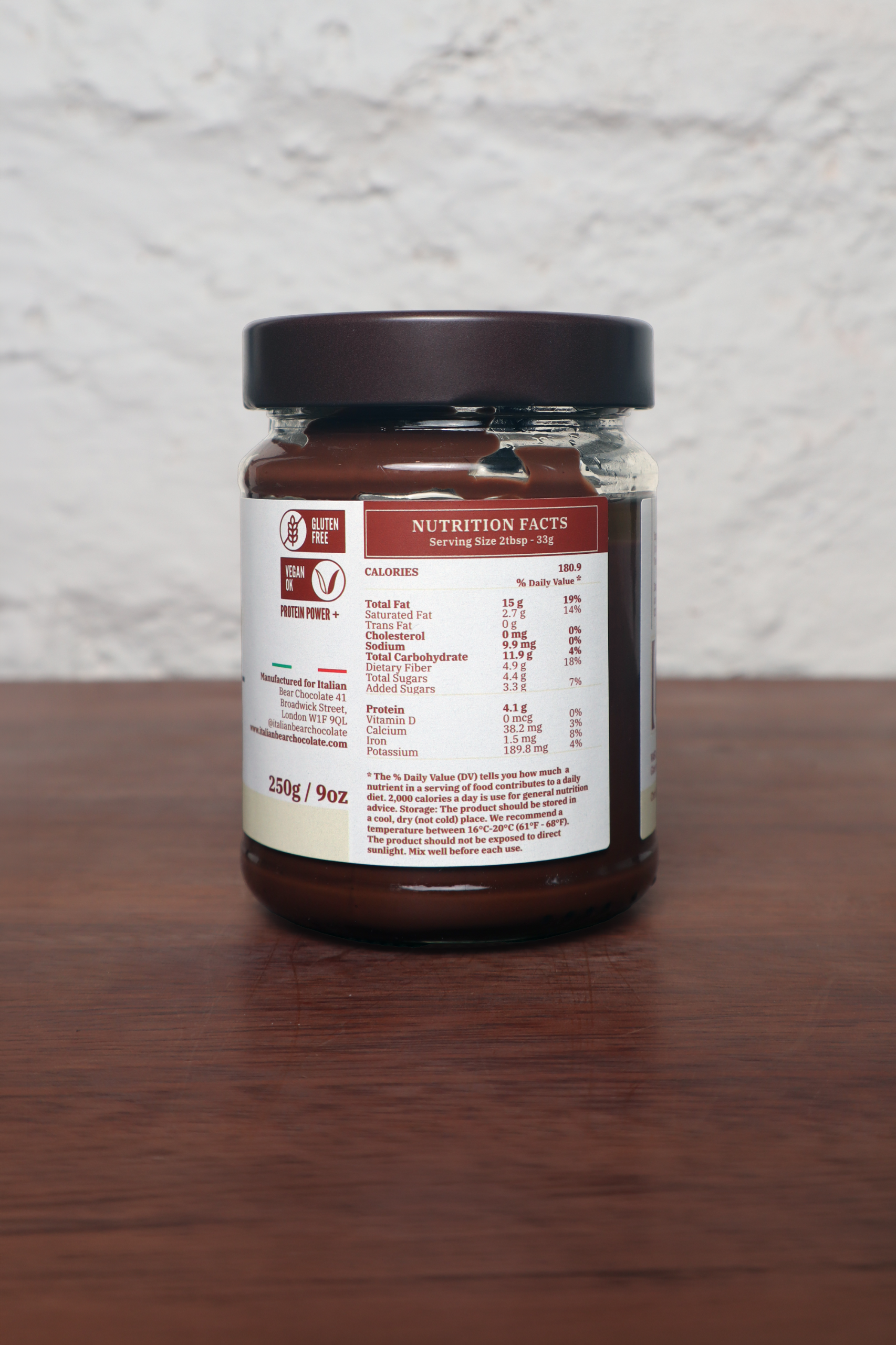 Gianduja Spread 250g